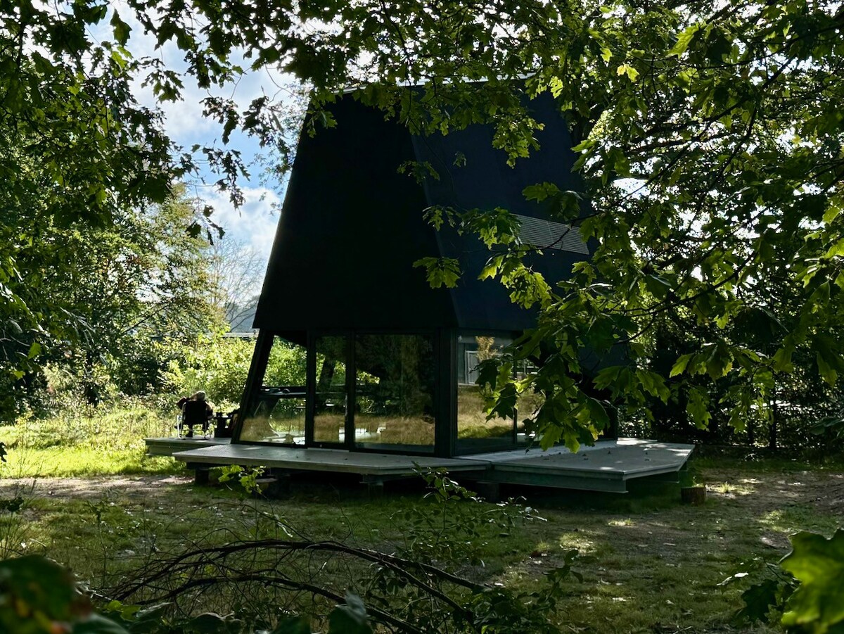 Stealth inspired architecture in the woods #veluwe