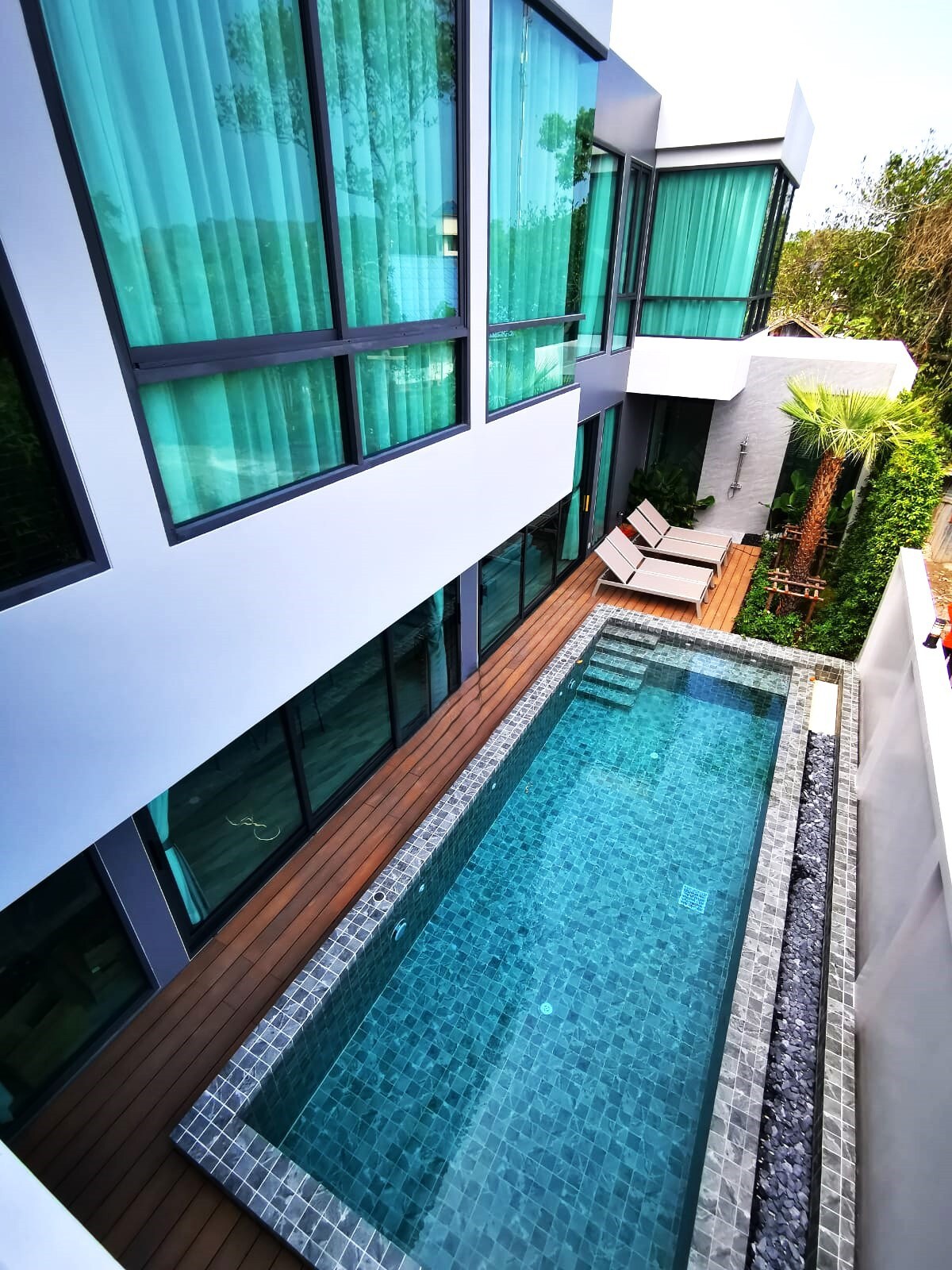 Modern Private Pool Villa/4Bedroom/Fitness/Kitchen