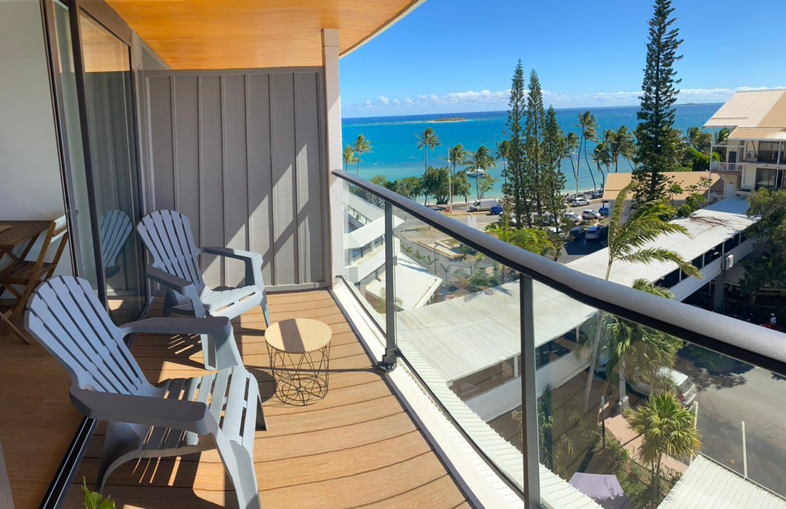 Studio sur la plage de l’Anse Vata