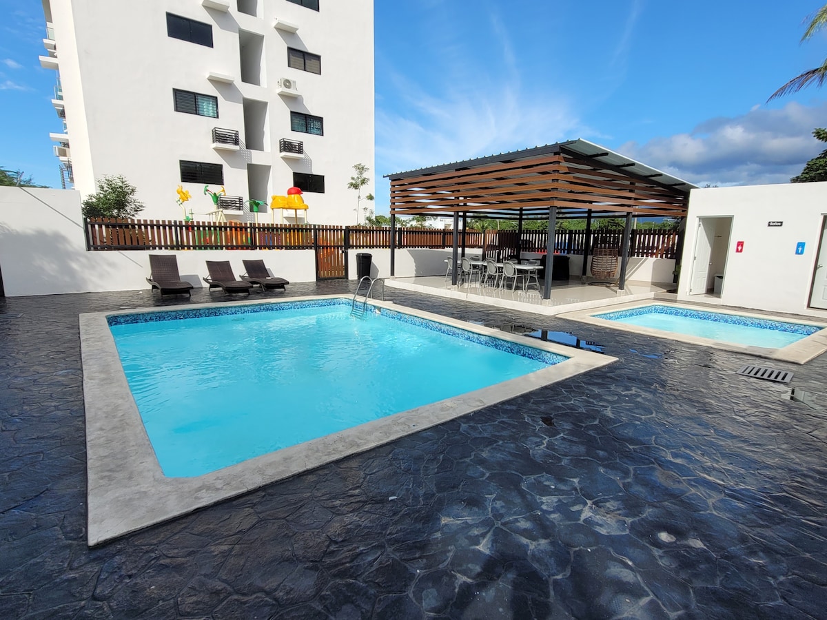 Schönes Apartment Porto Sole mit Pool