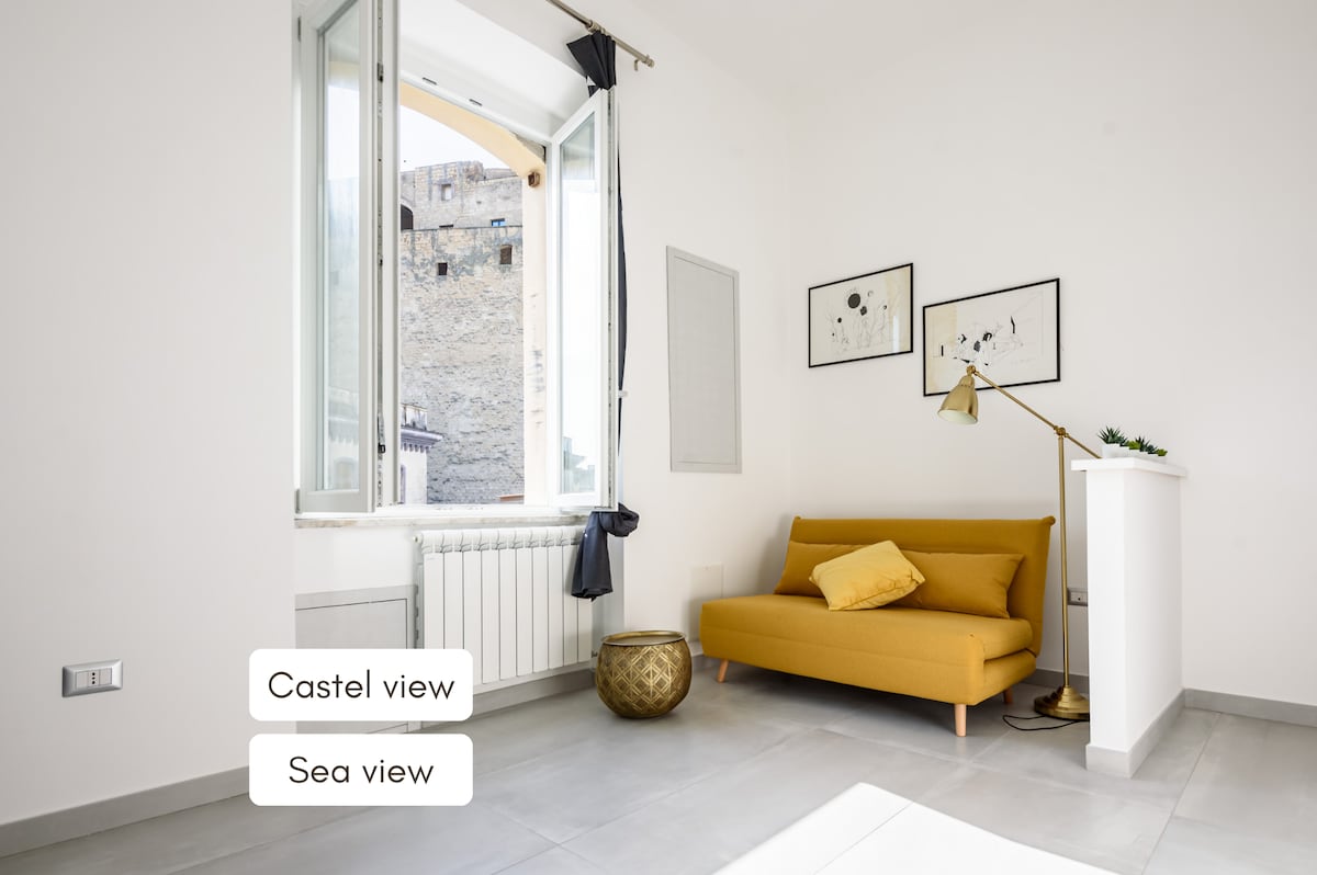 [Castel dell'Ovo] - Central Esclusive Suite Castle