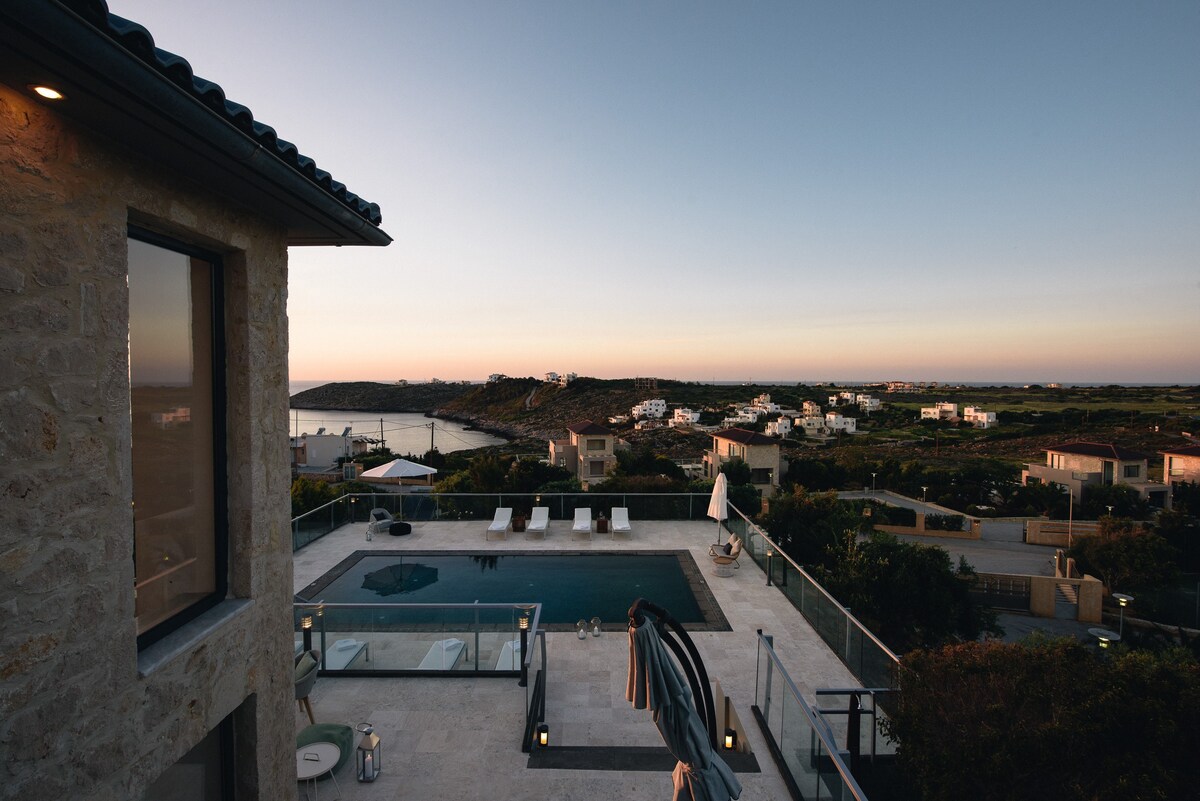 SeaCrete villa - Amazing seaview with private pool
