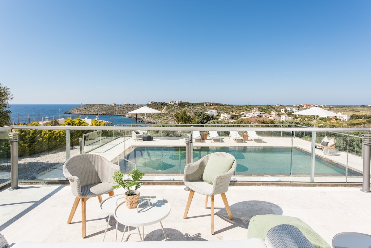 SeaCrete villa - Amazing seaview with private pool