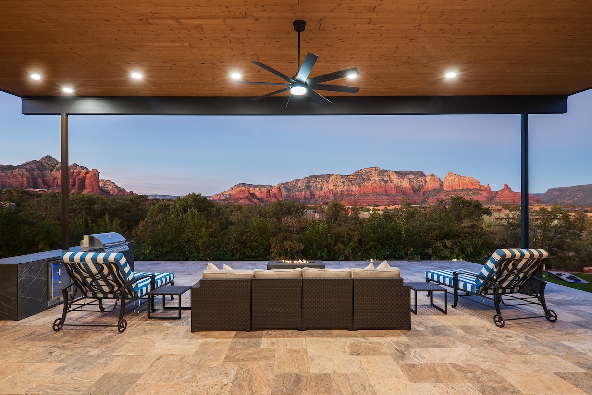 *NEW* Sedona Shangri-La 4BR Wow! Views! Spa/Sauna