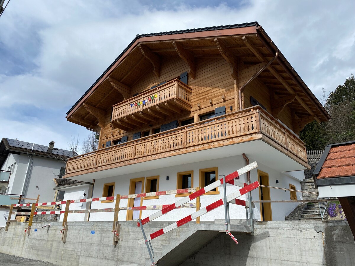 Chalet L'Adret, 3,5 pièces dans les combles.