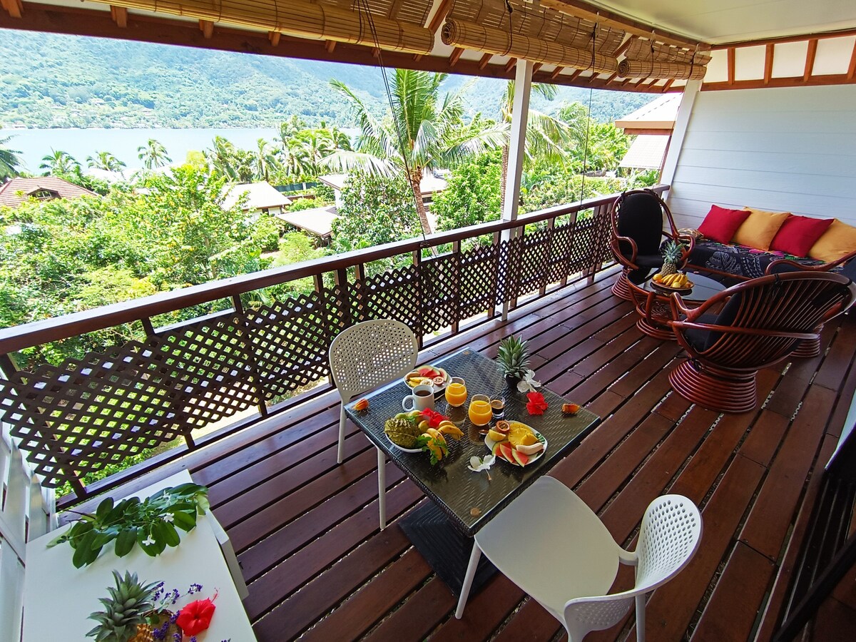 Cook's Bay Lodges - Fare iti - Vue incroyable