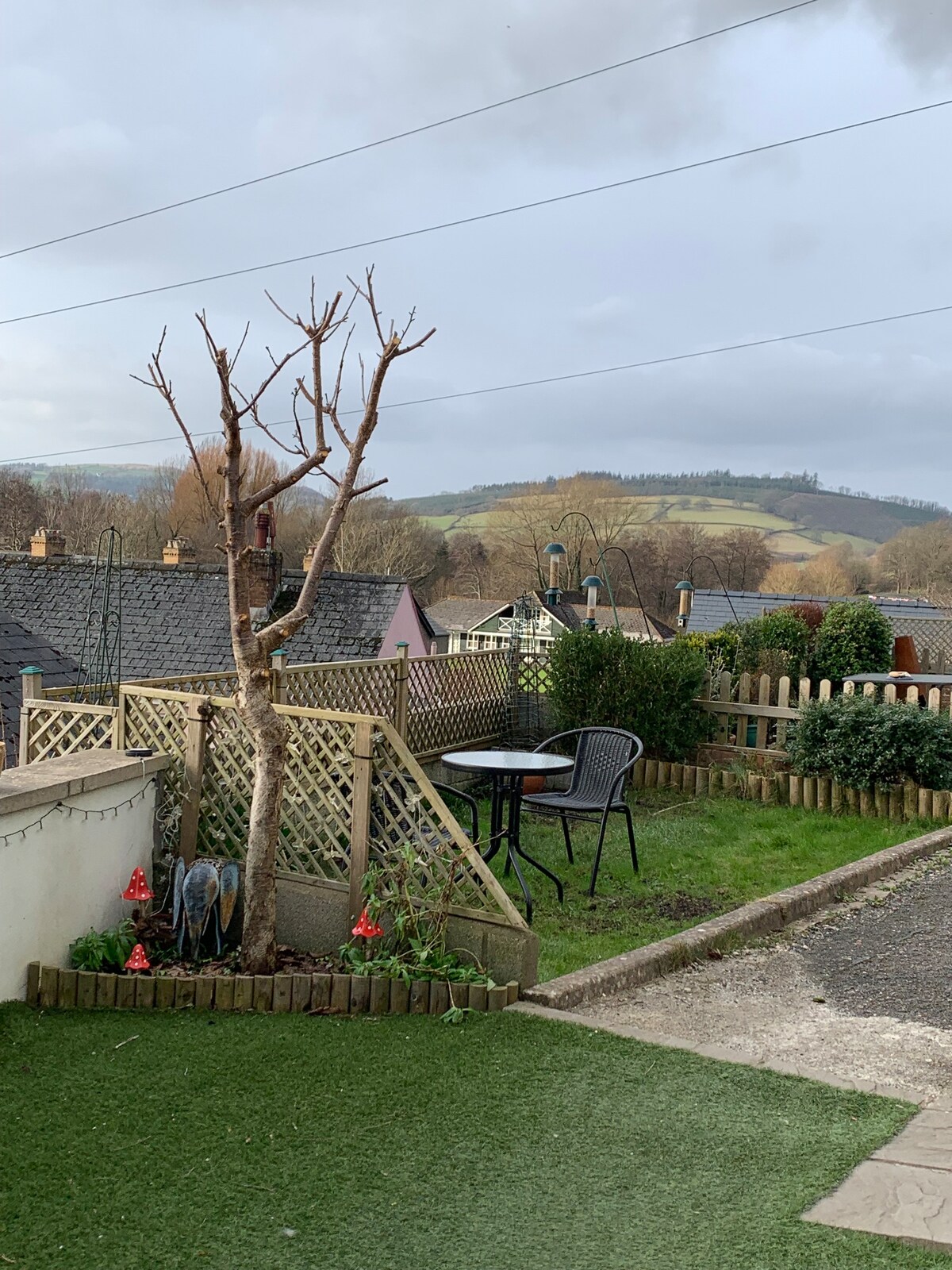 Mountain views  in the heart of Brecon Town