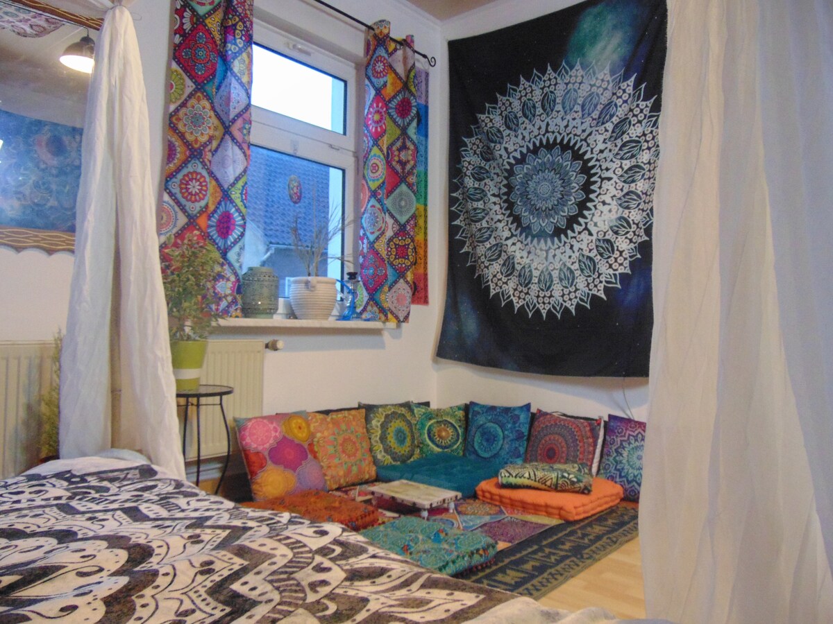 Cooles Boho Doppelzimmer - Hippiezimmer in Malchin