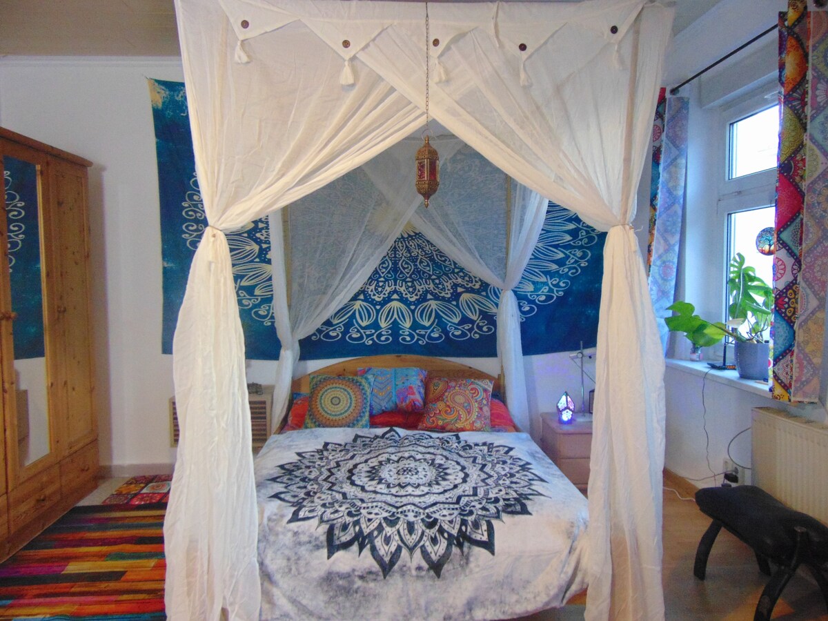 Cooles Boho Doppelzimmer - Hippiezimmer in Malchin