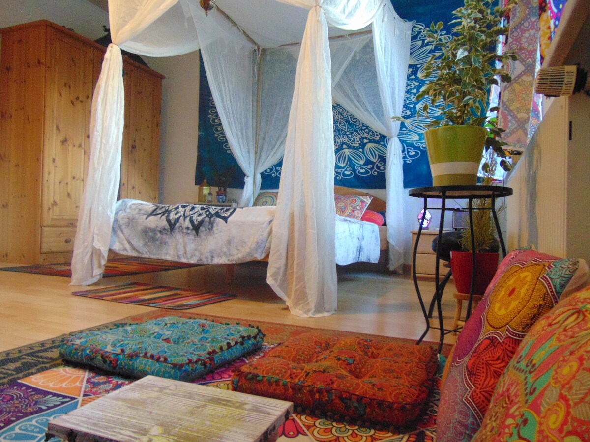 Cooles Boho Doppelzimmer - Hippiezimmer in Malchin