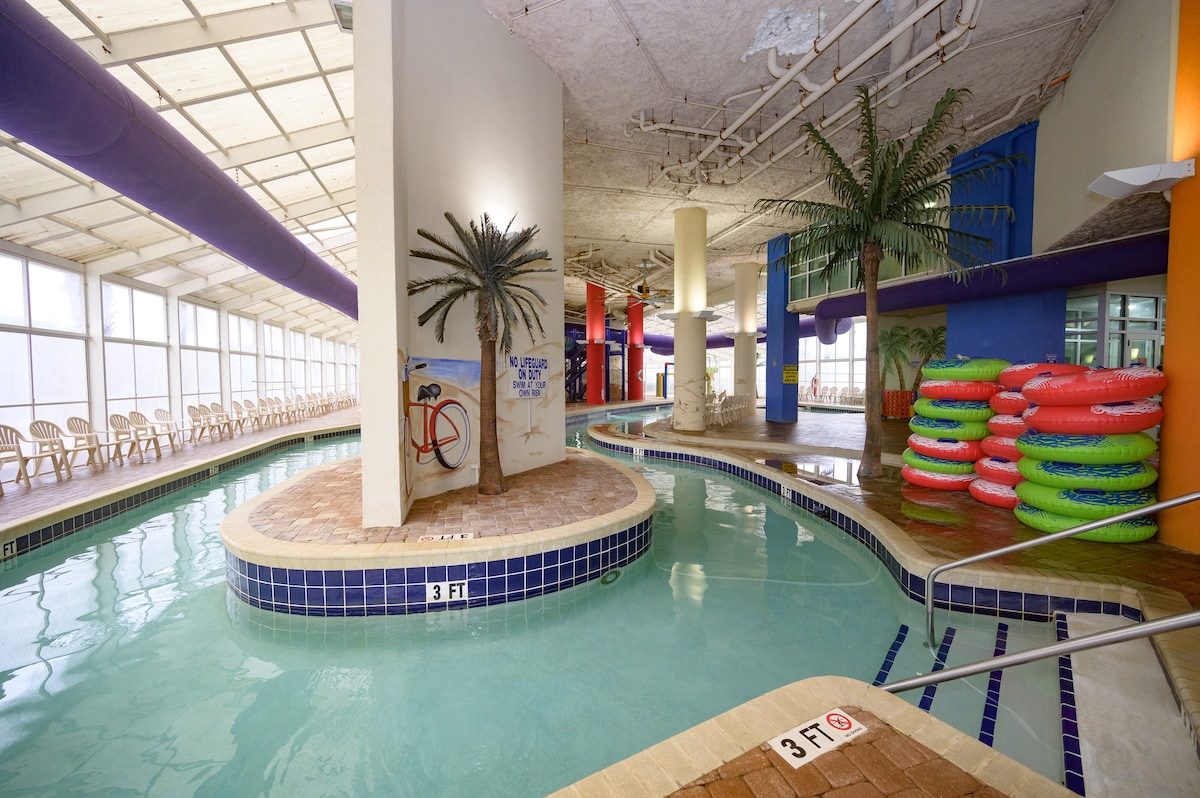 Oceanfront Condo w/ Heated Water Park and Pools