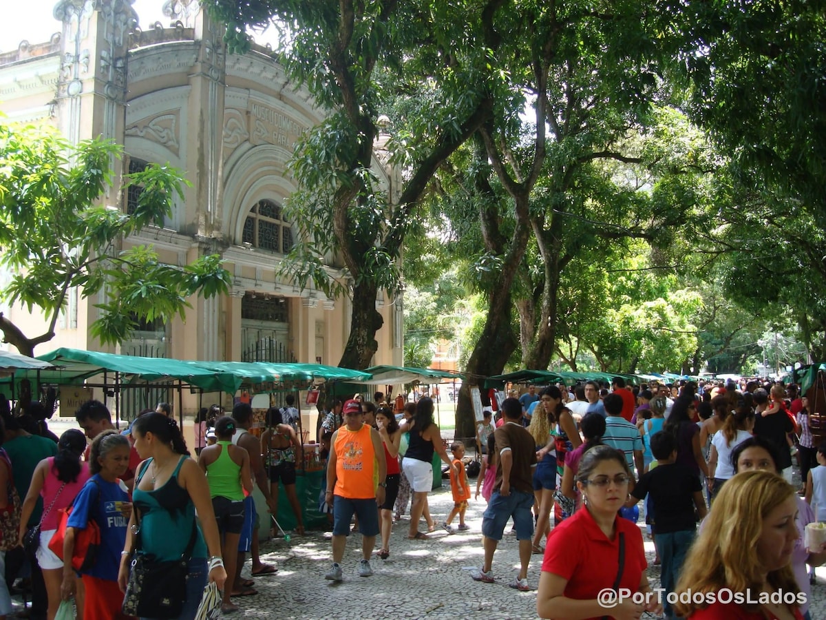 Quarto privado no centro de Belém