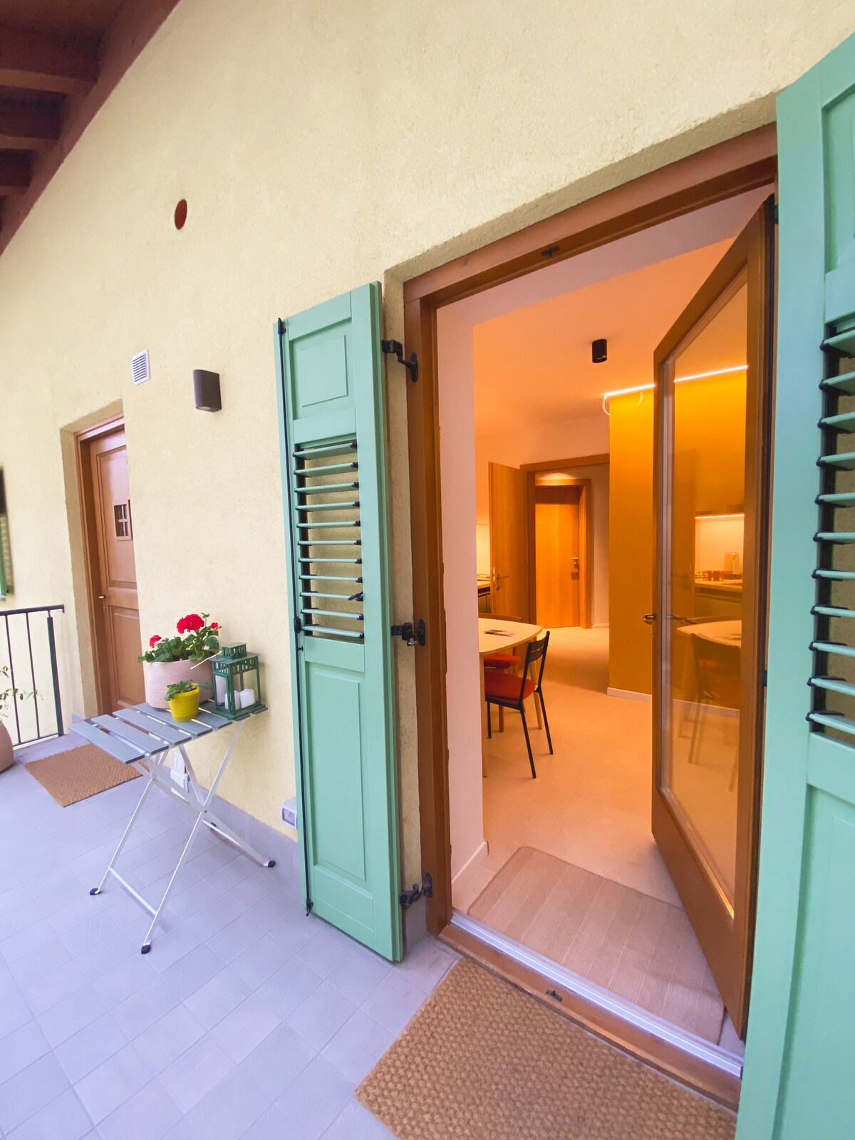 Casa Pradiei double room with Dolomiti view