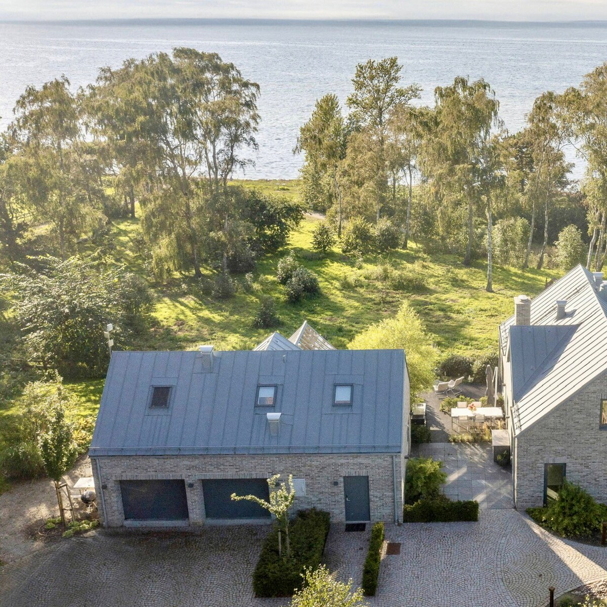 Sea view surrounded by a nature reserve