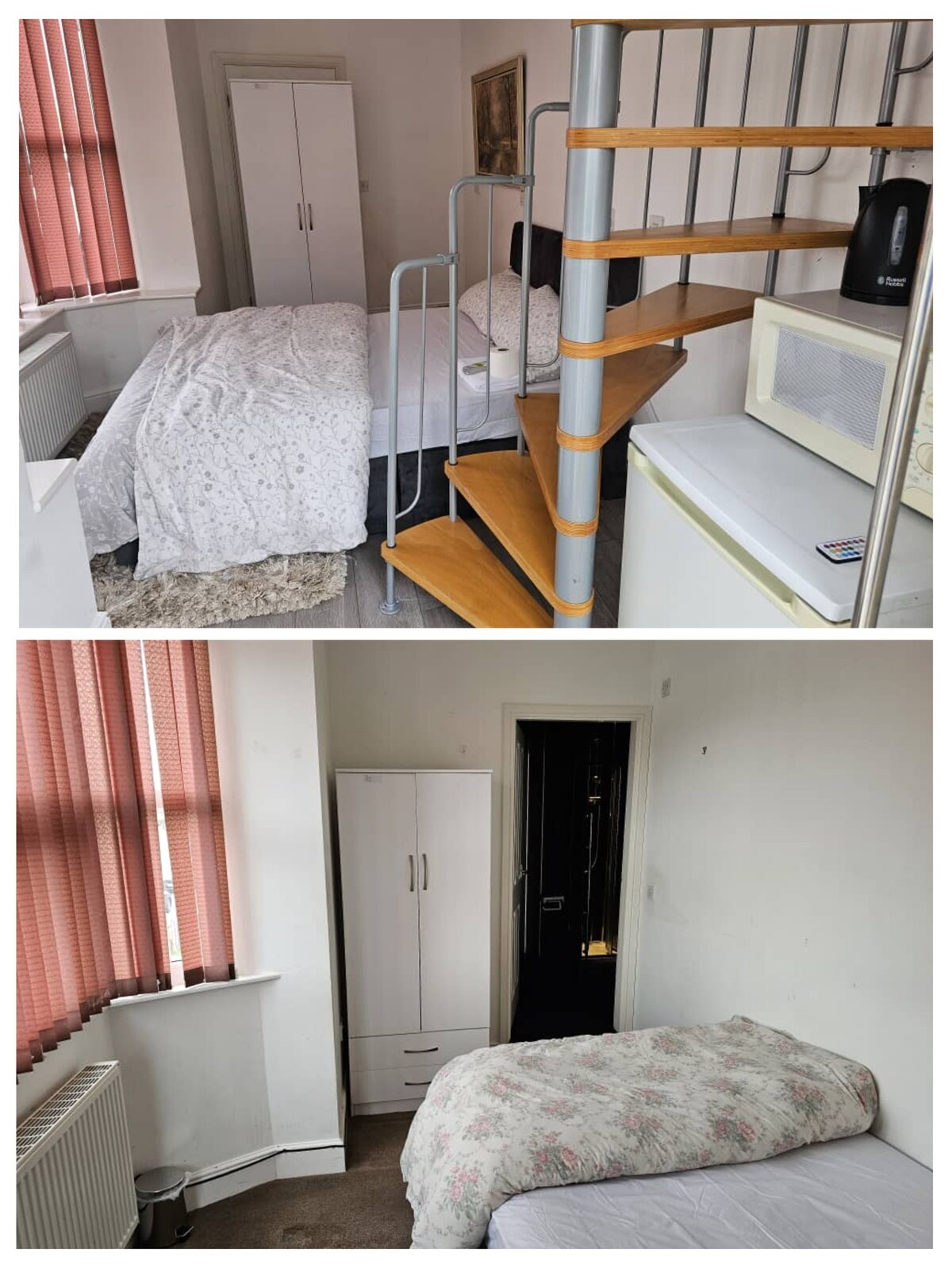 2 separate Double Room with one en-suite