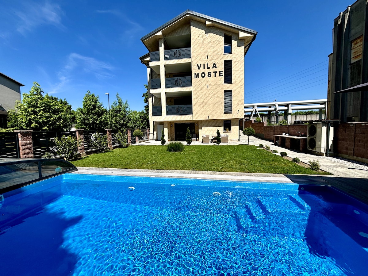 莫斯特别墅1 （ Villa Moste 1 ） -免费停车和游泳池