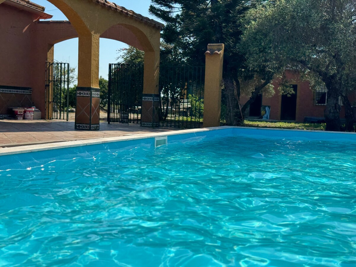 Finca de campo with pool Sevilla