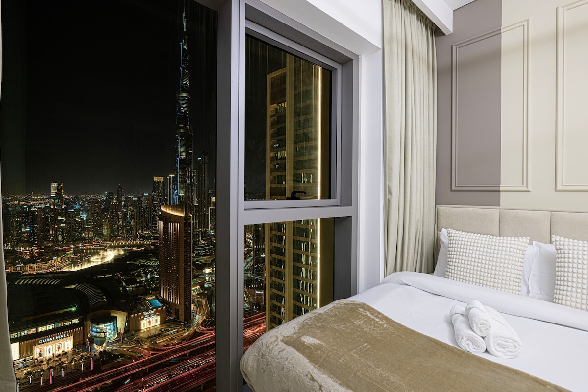 55楼2卧室，可欣赏Stayfinity的最佳Burj景观