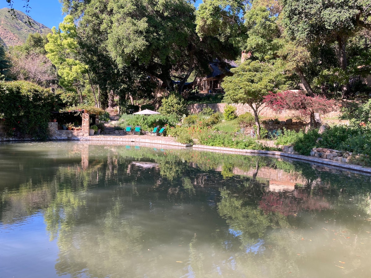 Historic California Ranch Swimming Pond
