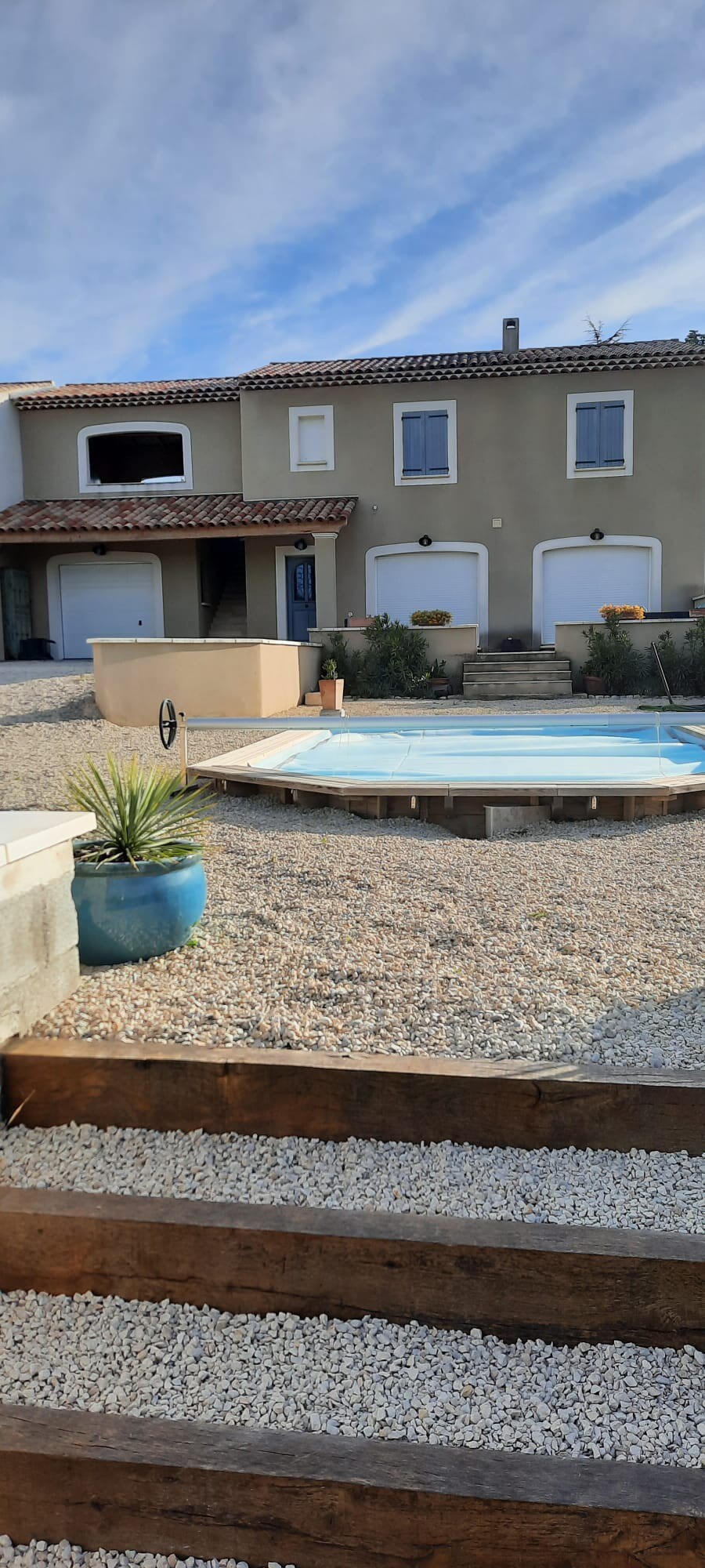 Maison avec piscine vue Luberon
