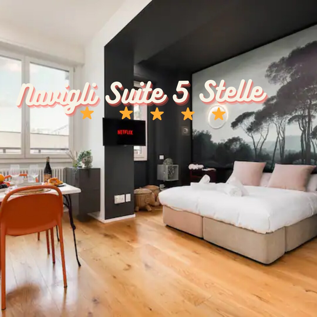 [Navigli Suite-5 stelle] -免费无线网络|空调| Netflix