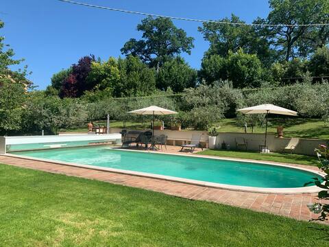 Scappo in Umbria, villa Claudia