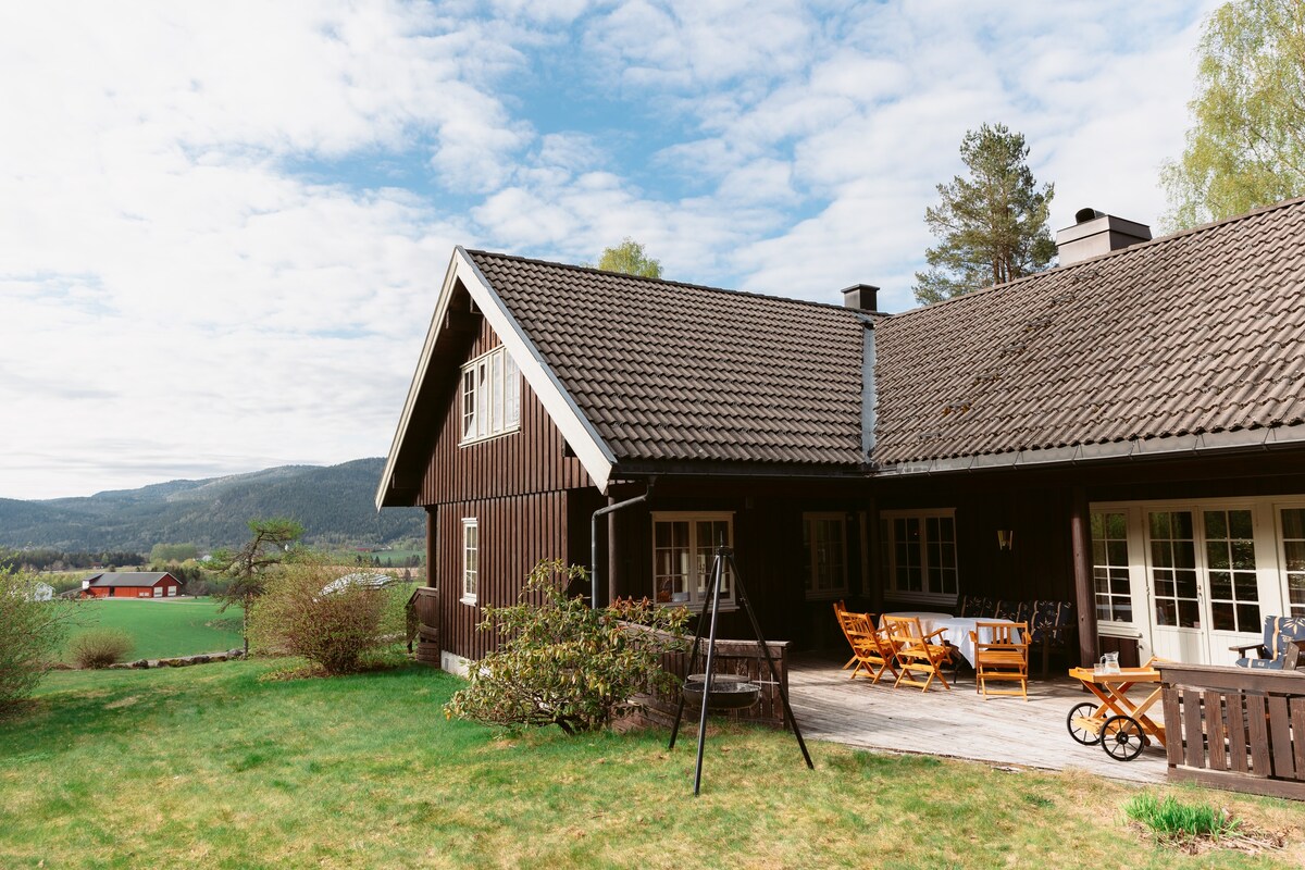 Unique farm house with beautiful view