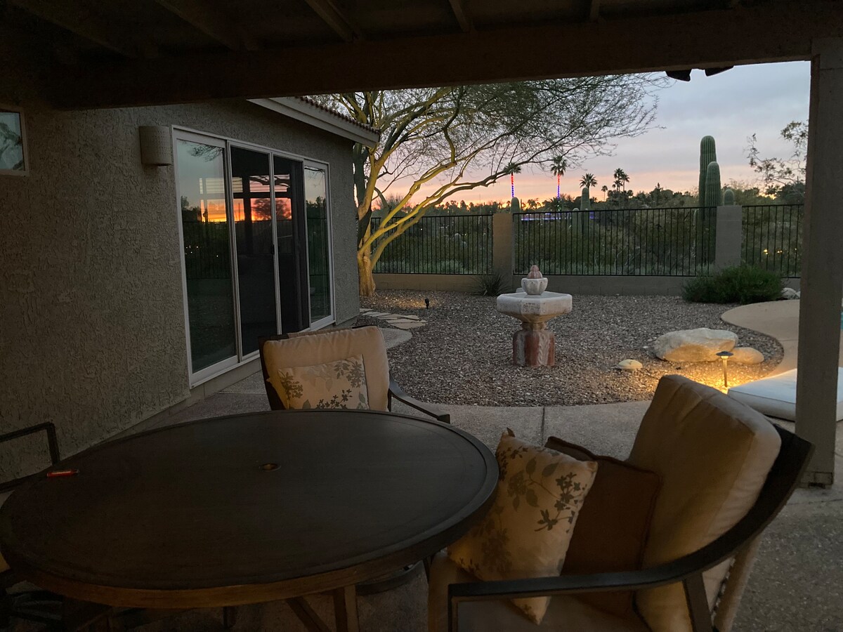 North Tucson Saguaro Hill private pool+spa