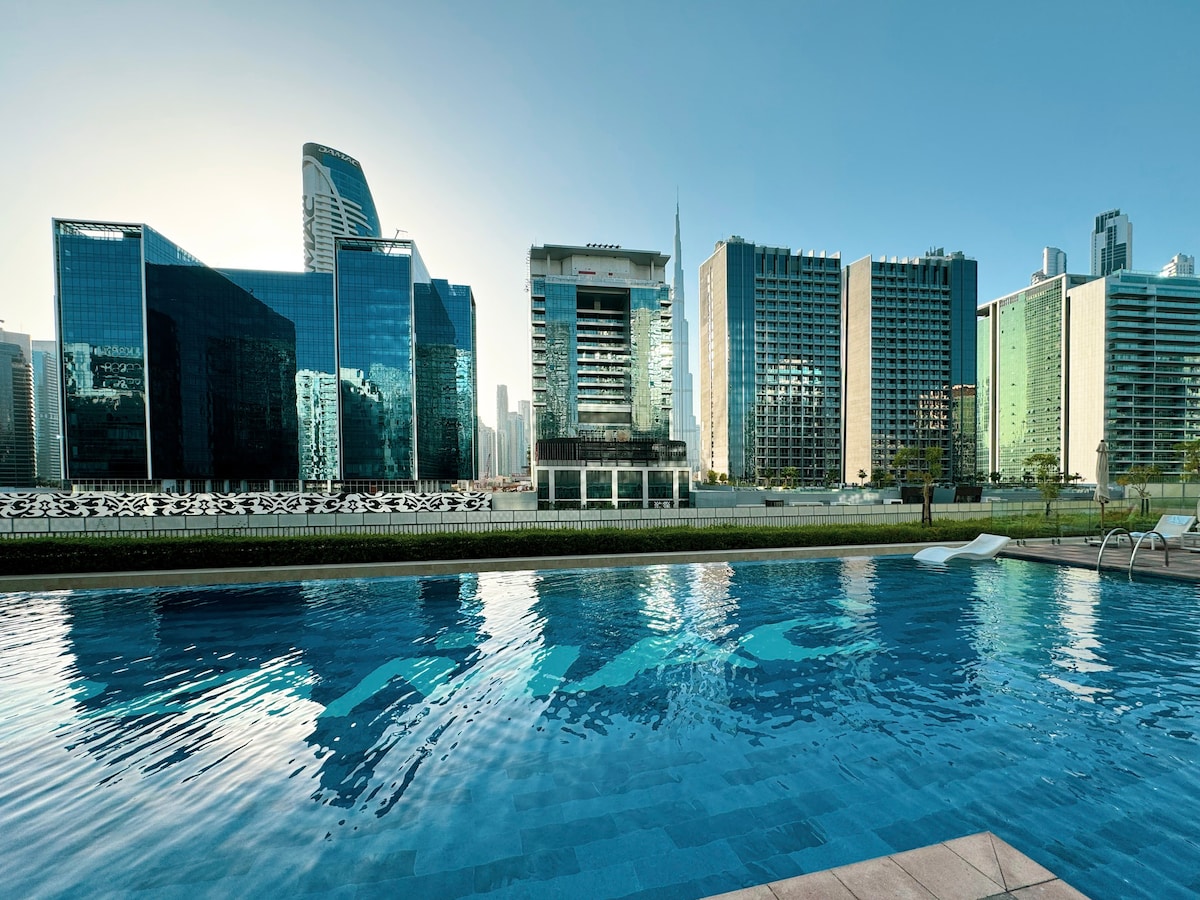 LUXE | 1BR | Close to Burj Khalifa & Dubai Mall