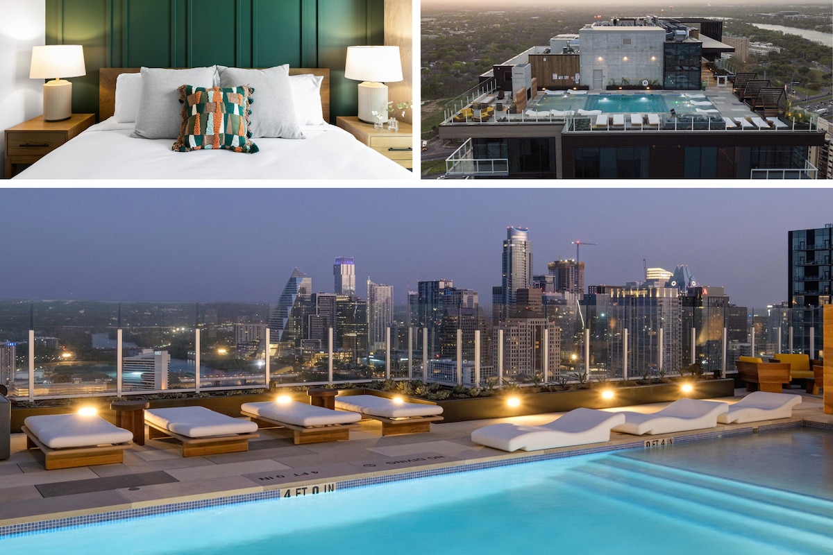 Lux Group Stay |  Rooftop Pool | #1 Stay on Rainey