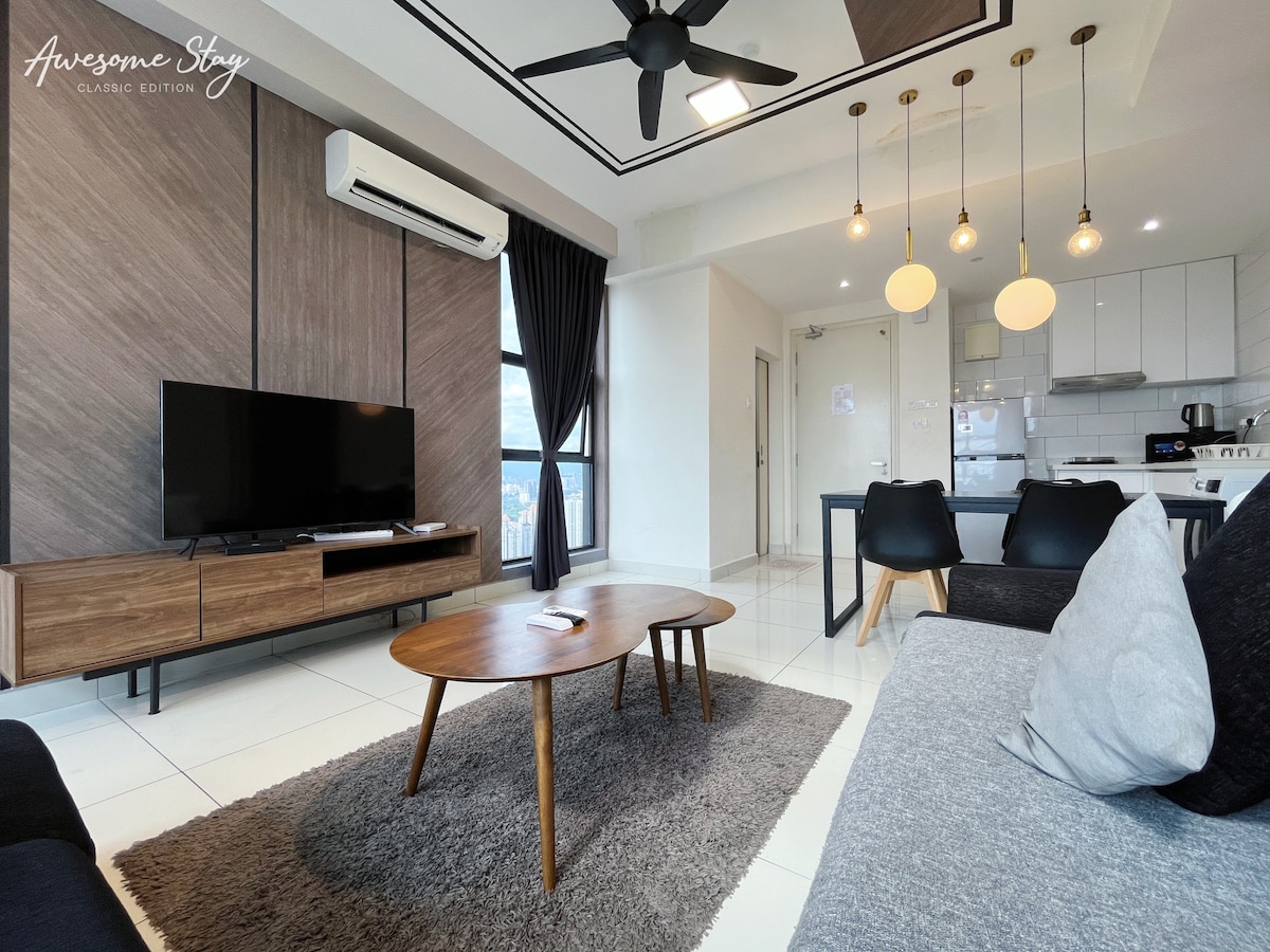放松和美妙的2卧室复式公寓@ Arte Mont Kiara