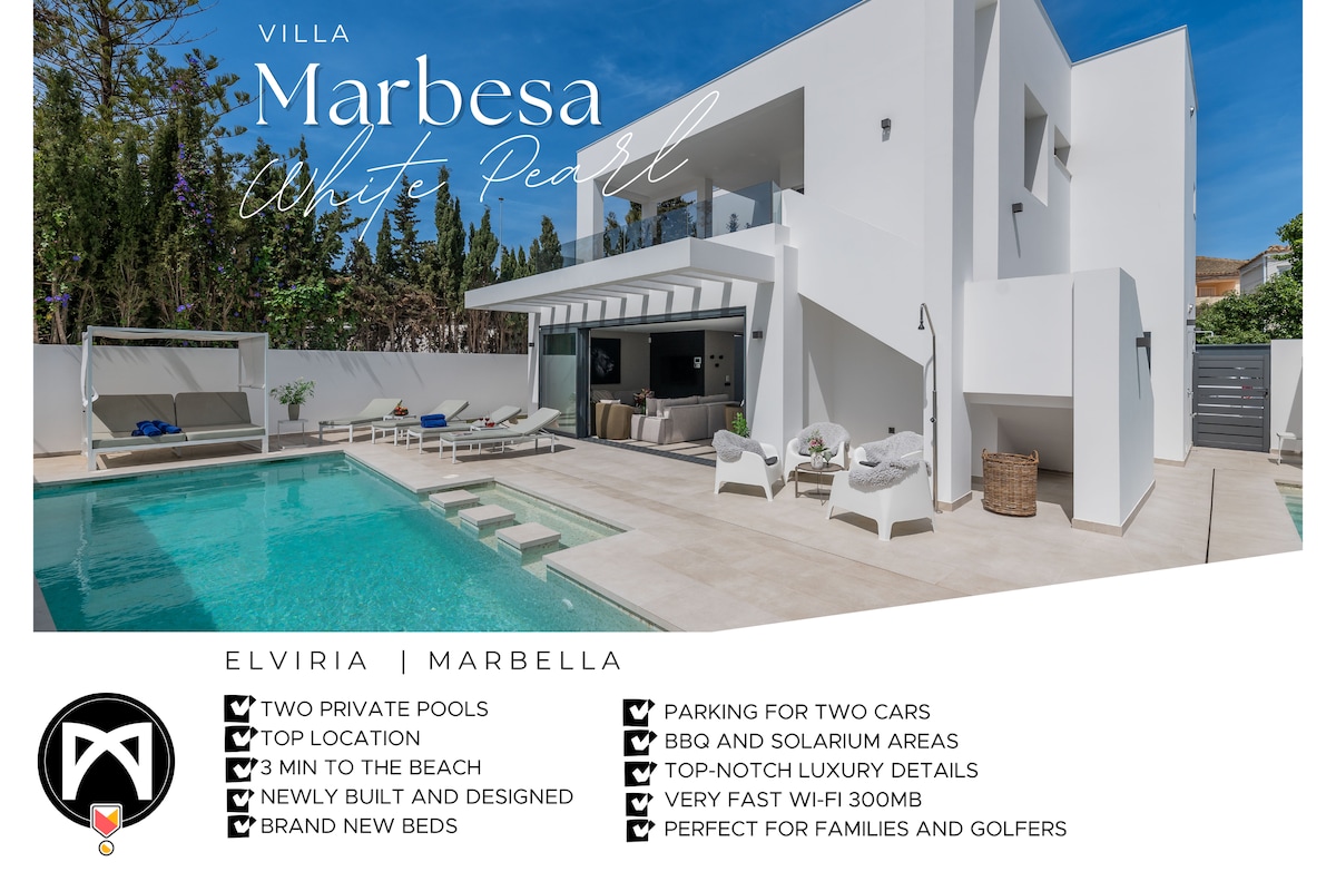 Vacation Marbella Villa l 2x泳池，豪华隐私