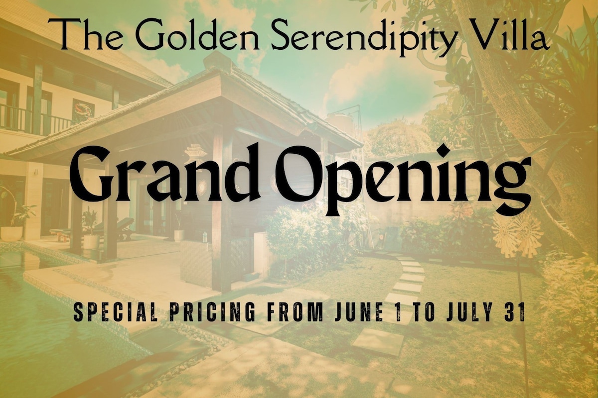 The Golden Serendipity Villa Seminyak
