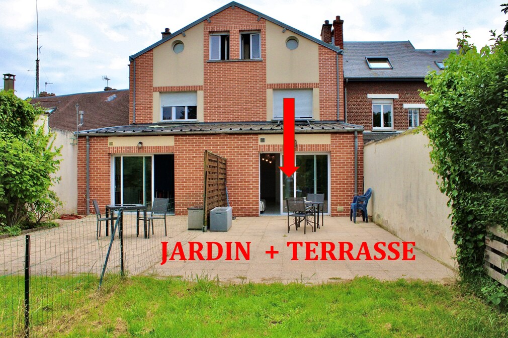 Appart' - Jardin & Terrasse : Quartier St Anne