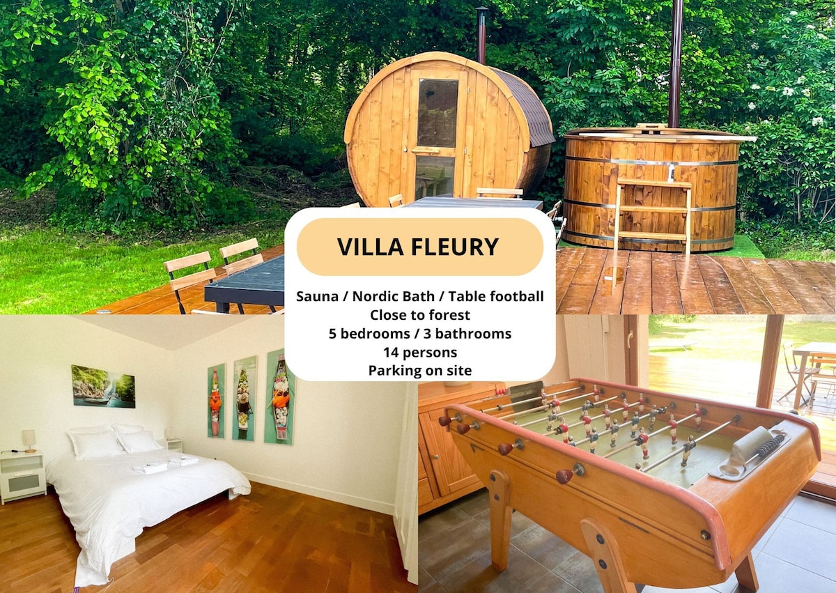 Fleury别墅-桑拿和北欧浴室