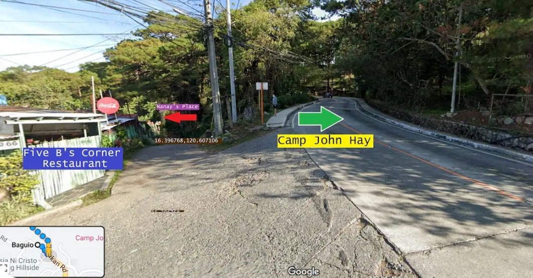 Nanay's Place, A5, next to Camp John Hay