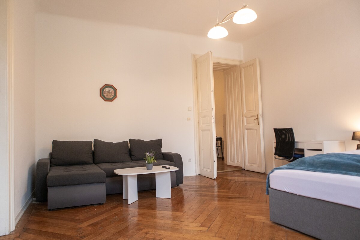 AKH旁边的舒适双卧室公寓-非常适合长期住宿。