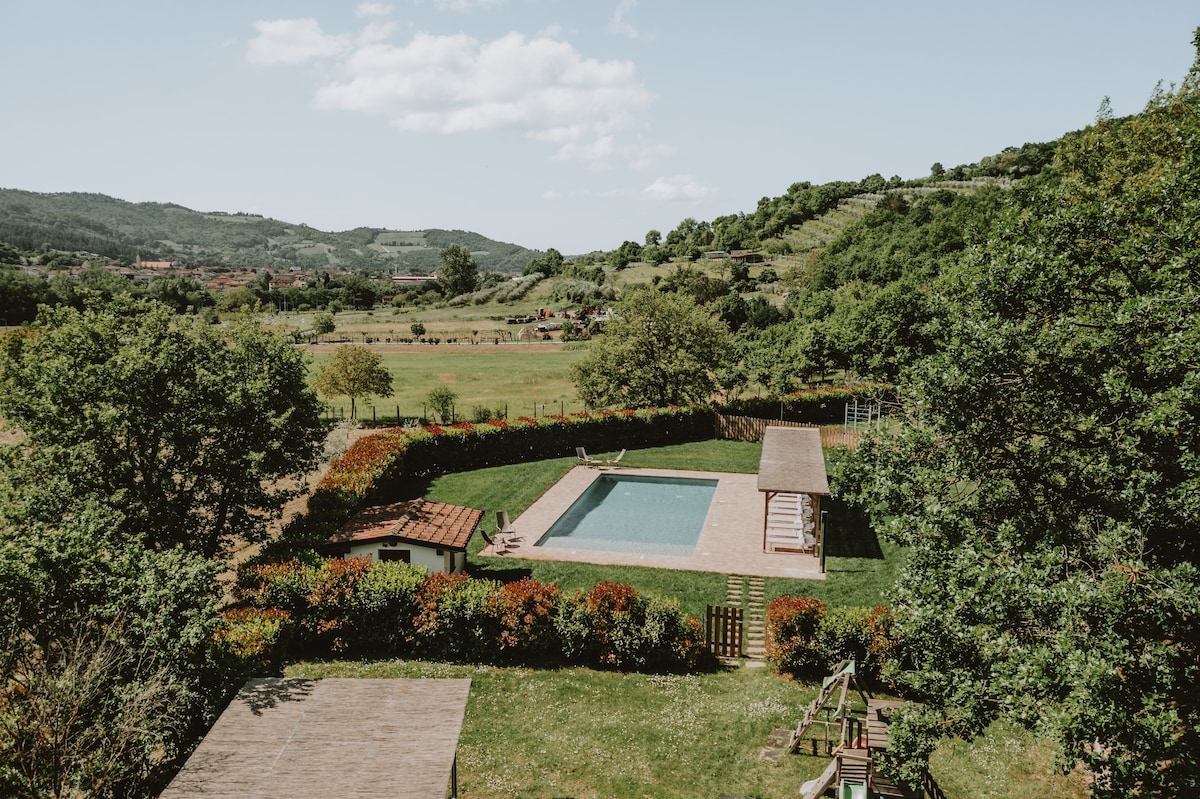 Agriturismo ，带泳池，靠近锡耶纳和佛罗伦萨