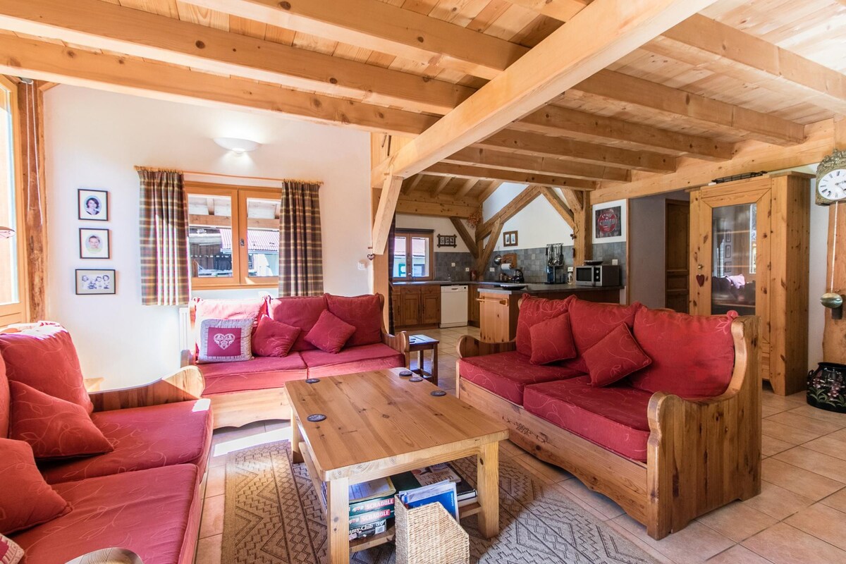 Chalet des Cimes, confortable duplex au calme