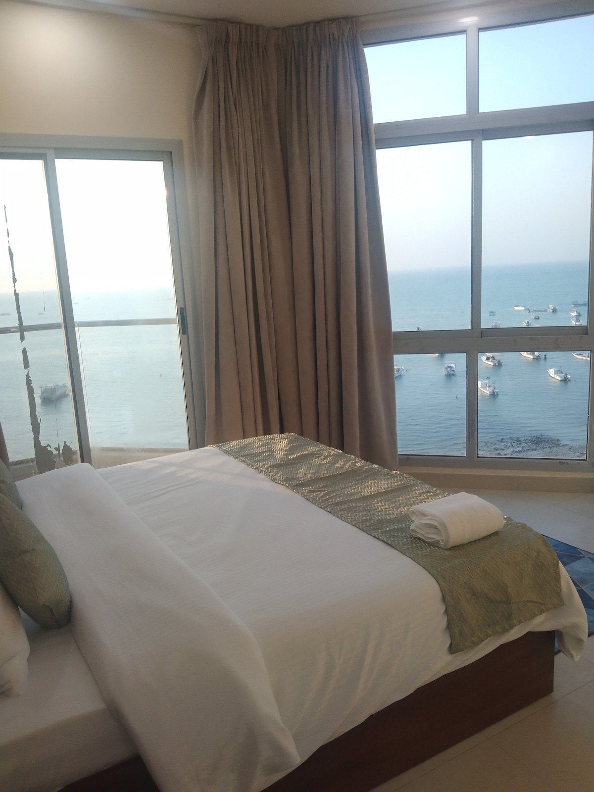 sea view two bedroom flat seef bahrain 
seef