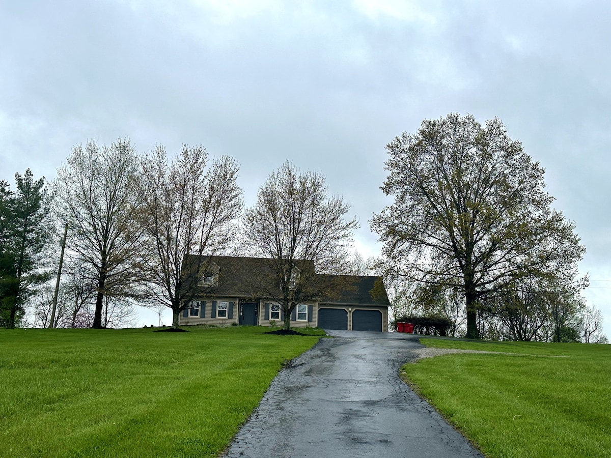 NEW Home in Frankfort on 70 acres