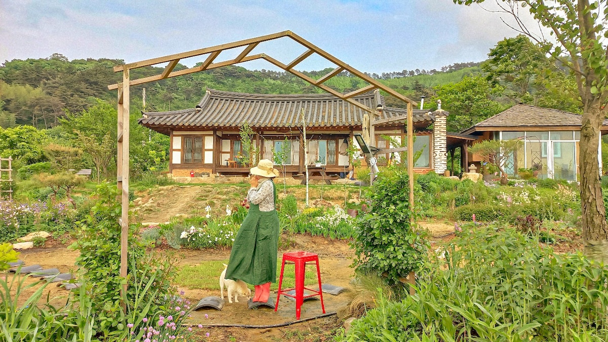 정읍 리틀포레스트(별채 황토방) 감성 촌캉스를 위한 아늑한 시골 숙소