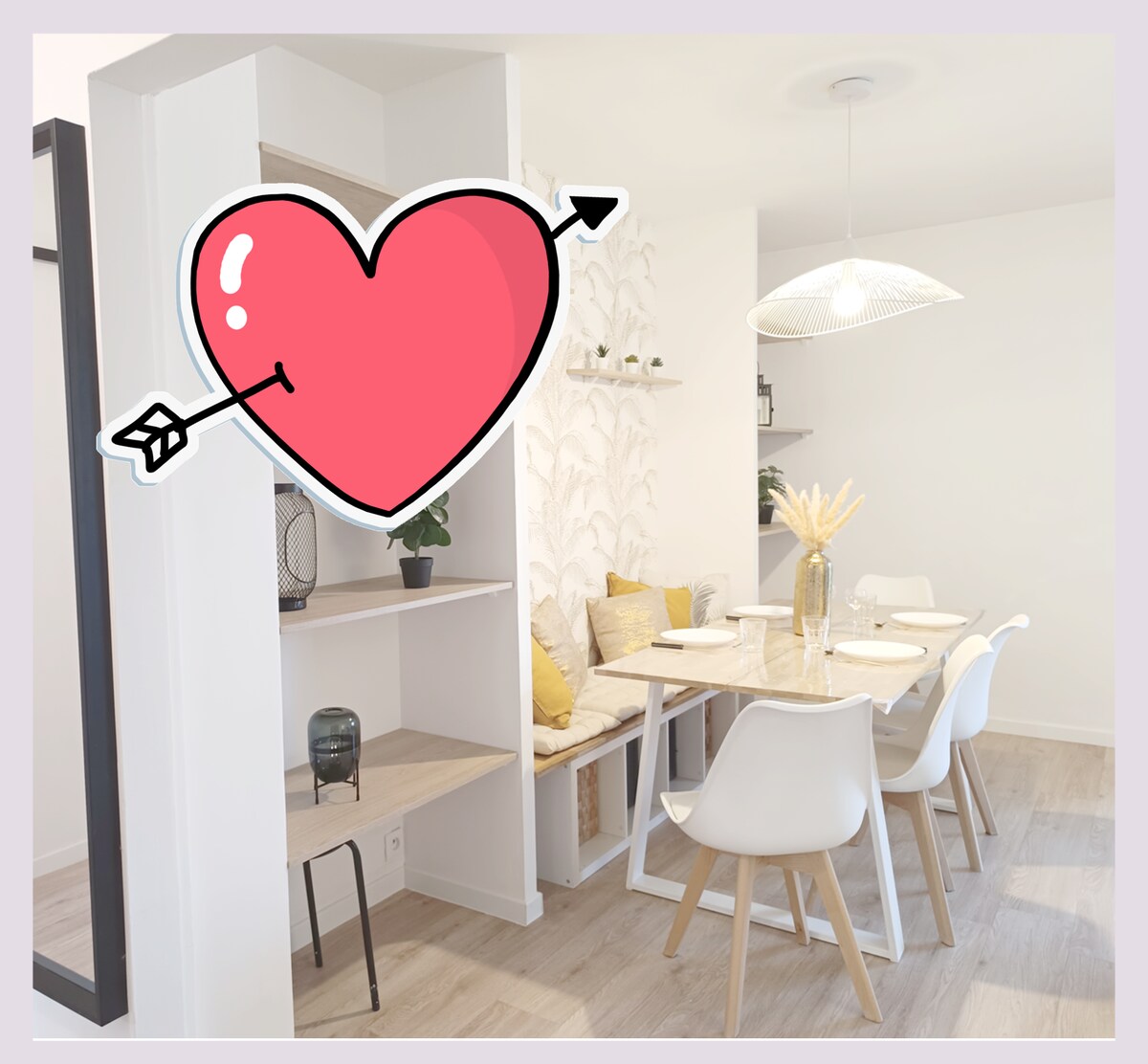 At the Heart of Elegance: Flat for 4 *-*