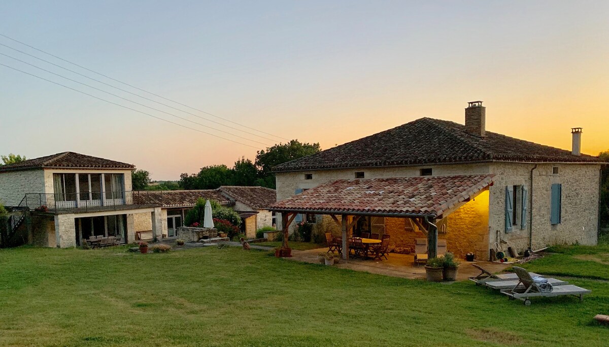 Beautiful French countryside home with pool