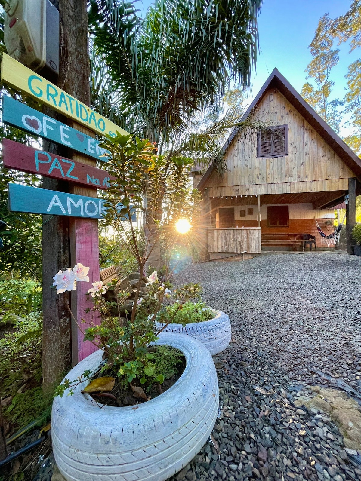 Cabana no Sítio Vô Toninho