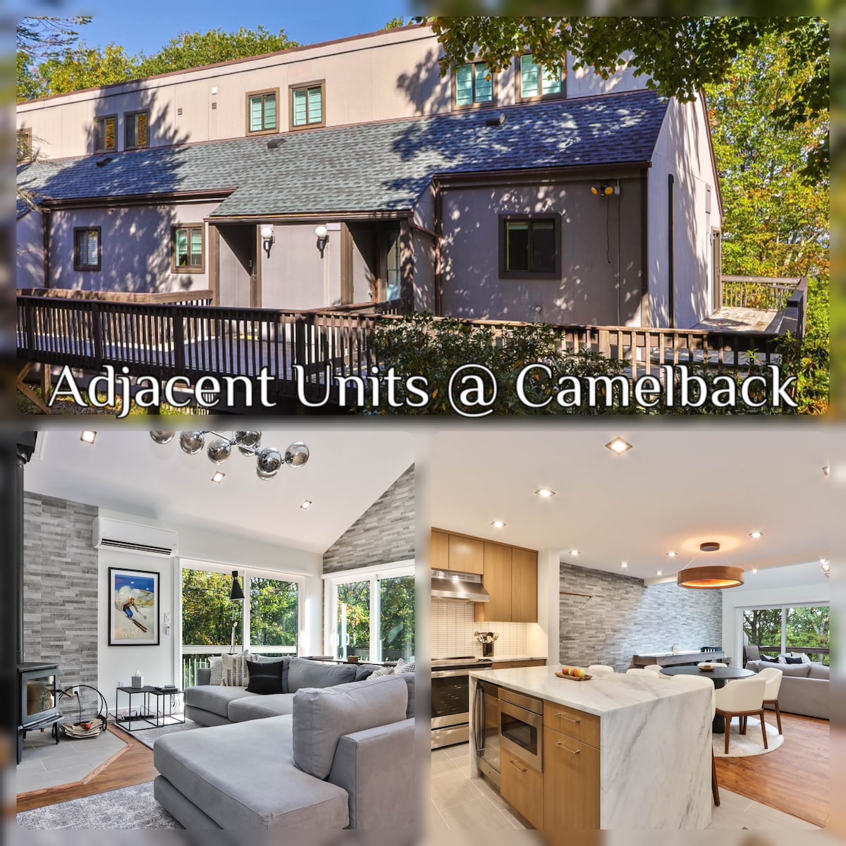 Adjacent Units on Camelback Mountain-Sleeps 16