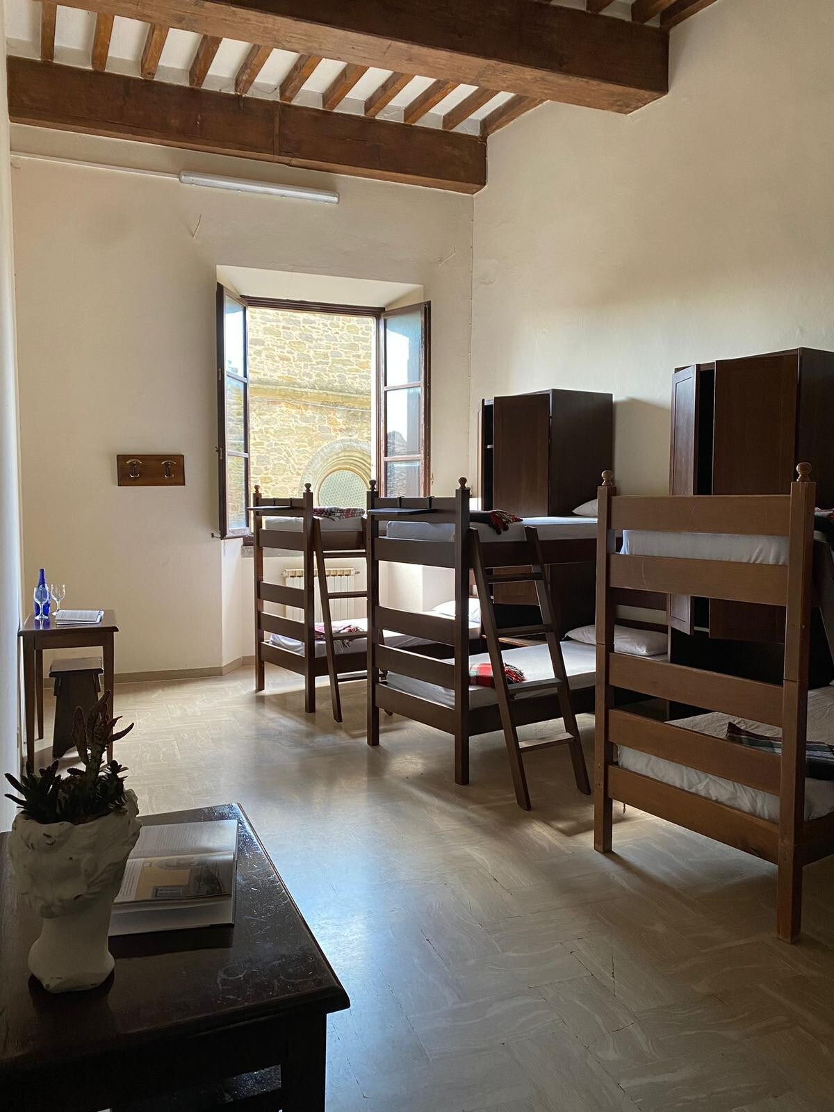 圣马可旅舍（ Hostel San Marco ） ： 8张床，共用卫生间