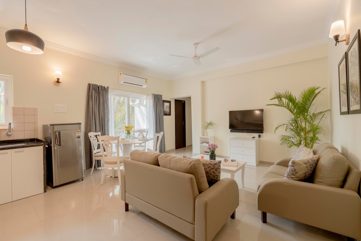 Modern 2BHK at Siolim nr Thalasa