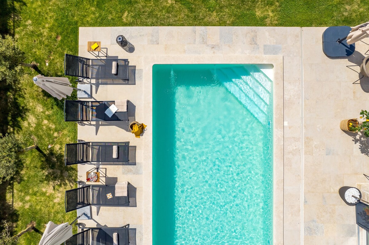 Lente别墅位于伊斯特拉（ Istria ） ，带私人泳池和花园