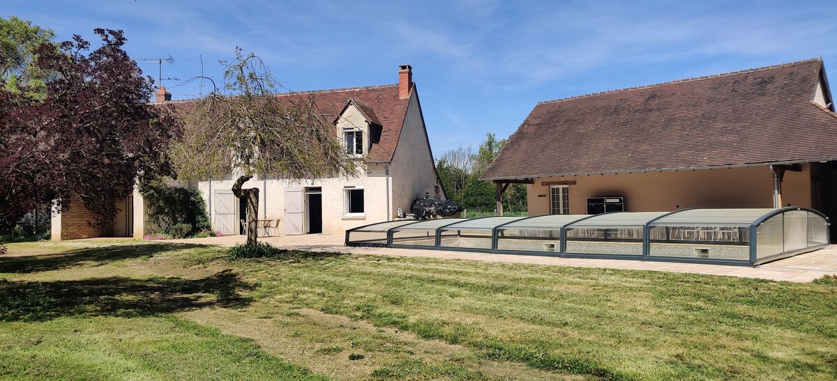 Maison au calme avec piscine